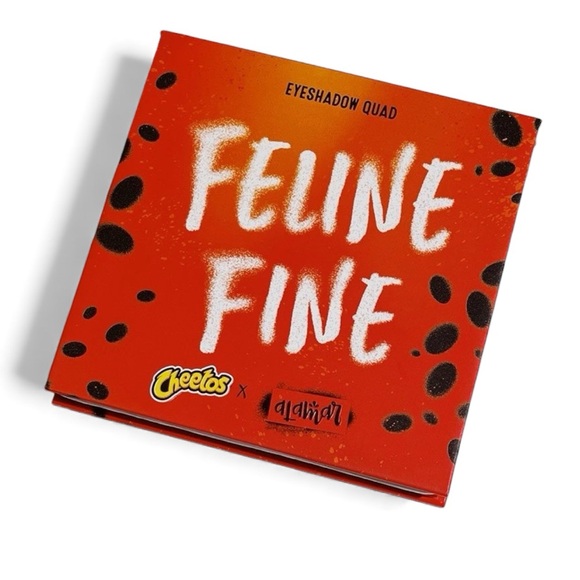 Cheetos x Alamar Feline Fine Eyeshadow Palette Eyeshadow Quad - Picture 4 of 5